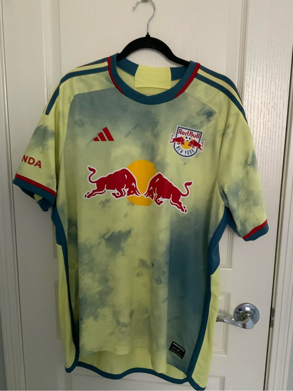 adidas NEW YORK RED BULLS 2022 HOME JERSEY HI1869 MENS Size XL